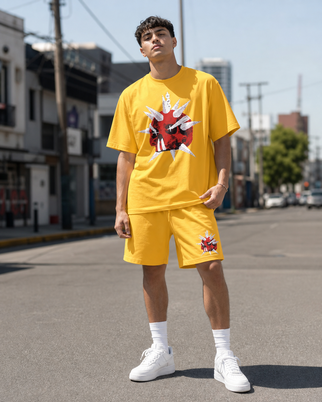 Yellow Skullz T-Shirt